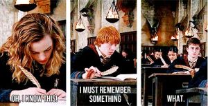 harry potter exam takers